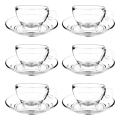 Ocean P02443 Caffe Latte Mug 260 ml, Set of 6