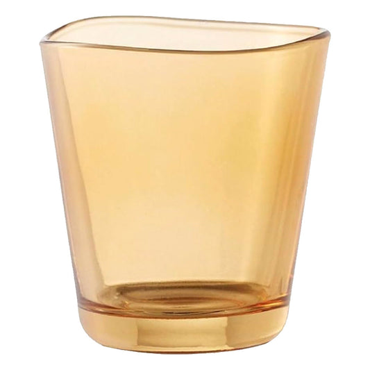 Ocean P03160G0006 Centique Light Amber Rock Glass 245 ml, Set of 6