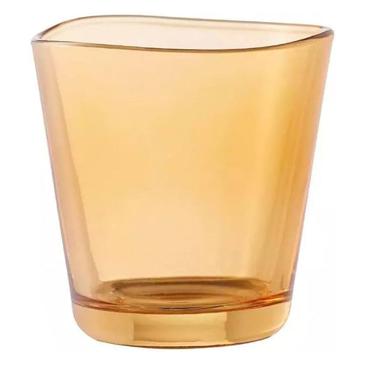 Ocean P03161G0001 Centique Light Amber Double Rock Glass 345 ml, Set of 6