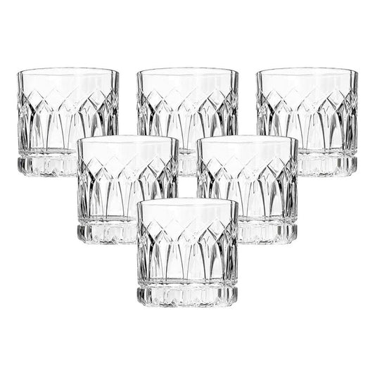 Ocean P03661 Traze Past (Pst) Double Rock Glass 350 ml, Set of 6