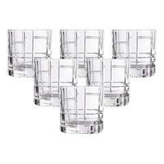 Ocean P03663 Traze Future (Ftr) Double Rock Glass 350 ml, Set of 6