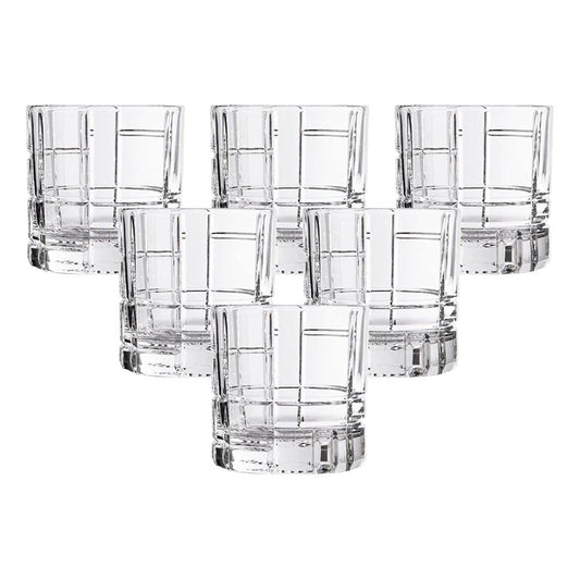 Ocean P03663 Traze Future (Ftr) Double Rock Glass 350 ml, Set of 6