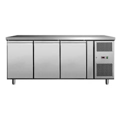 Symbol PA3100TN Stainless Steel Bakery Counter Three Door, 204x80x85cm