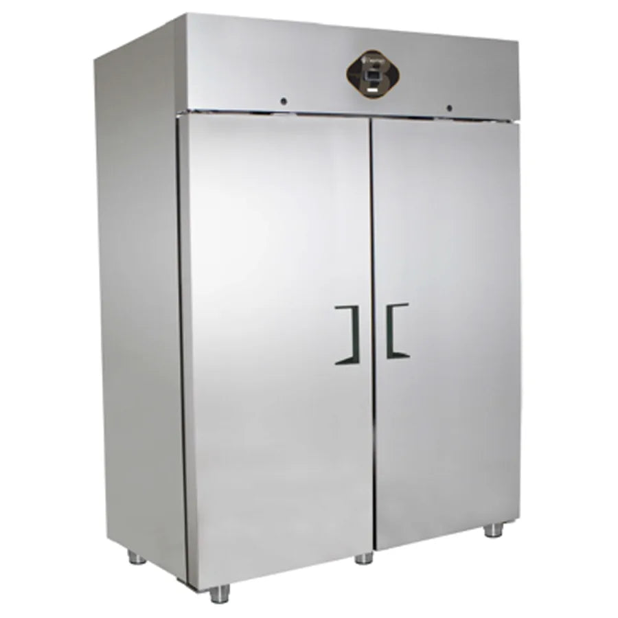 Desmon PBB14 S/S Upright Double Door Freezer, 144 x 80 x 212 cm