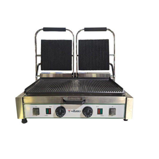 Milano PG813 Electric Double Panini Grill