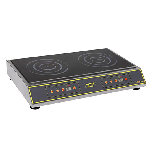 Roller Grill PID30 DOUBLE INDUCTION COOKTOP, 59 x 38 x 10.2 cm