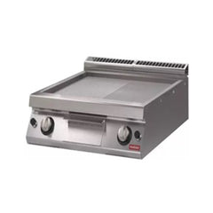 Modular  PK7080FTRGST Griddle Gas 2/3 Smooth 1/3 Grooved, 80x73x25 cm