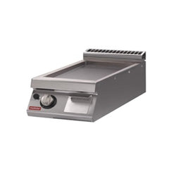 Modular PK9040FTGST Gas Griddle Smooth Mild Steel Plate, 40x90x25 cm