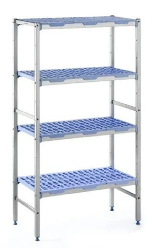 Tournus PLB1192 4-Tier Epoxy Shelving Unit, 119.2x46.4x175 cm