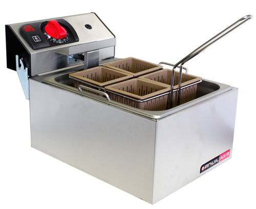 Anvil PRA0001 Pasta Rethermaliser with 4 Pasta Basket, 28.2x47x27.8 cm