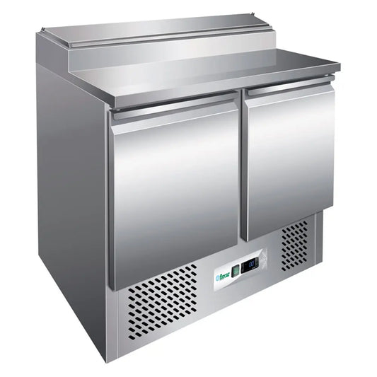 Symbol PS200 Saladette With Table Top, 90.3x70x99.3 cm