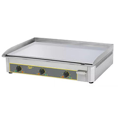 Roller Grill PSR900E ELECTRIC GRIDDLE PLATE - Decarbonised Steel Plate, 90 x 47.5 x 23 cm