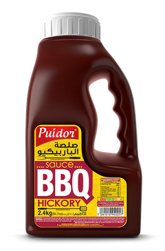 Puidor PUI006 Barbecue Hickory Sauce 2.4 kg, Pack of 6 pcs
