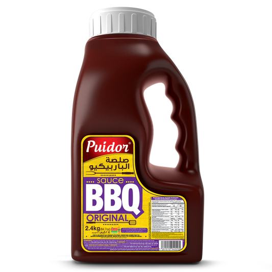 Puidor PUI008 Barbecue Original Sauce 2.4 kg, Pack of 6 pcs