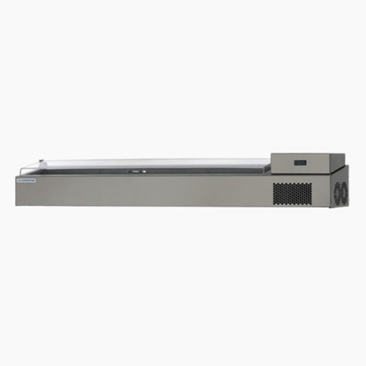 THS PZC54 Salad Bar  Table Top with Glass Cover 178 cm