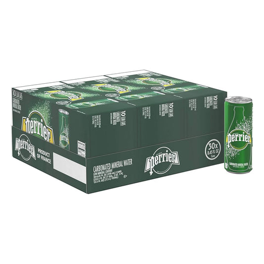 Perrier Water Can Original 250ml, Pack of 30pcs