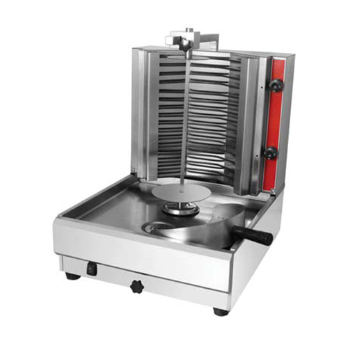 Primo PE-2 Electric Shawarma Machine 3 Element  Rotation Speed, 53.4x60.7x95 cm