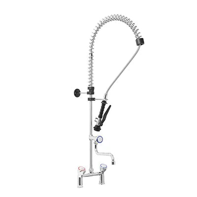 Monolith R0102020130 Two Holes Pre Rinse Unit With Swinging Spout Lever Handle