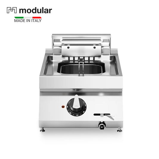 Modular R70/40FRES/1V10/T Electric Single Fryer, 10 Liters, 9 kW, 40 x 73 x 28 cm