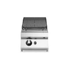 Modular R70/40GRLG/T/ Lava Stone Grill with 1 Cooking Zones, Cast Iron, 40x73x28 cm
