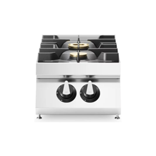 Modular R70/40PCG/T/ Top Gas Range Pressed Worktop 2 Burners, 40x73x28 cm