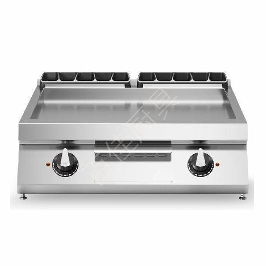 Modular R70/80FTE/L/T Electric Grill, Double Smooth Plate, 10.8 kW, 80 x73 x 25 cm