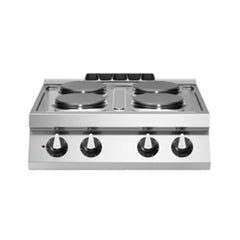 Modular R70/80PCE/T/ Top Electric Range 4 Round Plates, 80x73x28 cm