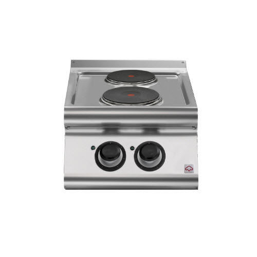 Modular R70/40PCE/T Electric Cooking Range, 2 Round Plates, 5.2 kW, 40 x 73 x 28 cm