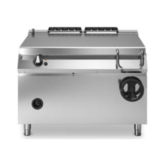 Modular R90/120BRG/120F/S/ Mannul Tilting Gas Bratt Pan with Iron Well, 120x90x87 cm