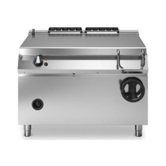 Modular R90/120BRG/120F/S/ Mannul Tilting Gas Bratt Pan with Iron Well, 120x90x87 cm