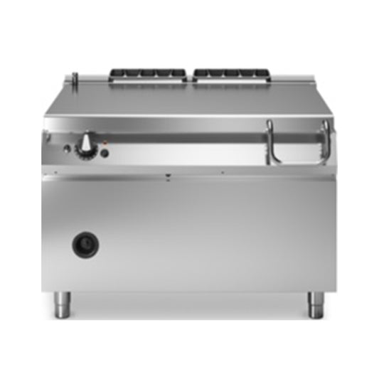 Modular R90/120BRG/120X/M/ Motorized Tilting Gas Bratt Pan with Stainless Steel Well, 120x90x87 cm