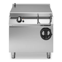 Modular R90/80BRE/80F/S/ Mannual Tilting Electric Bratt Pan with Iron Well, 80x90x87 cm