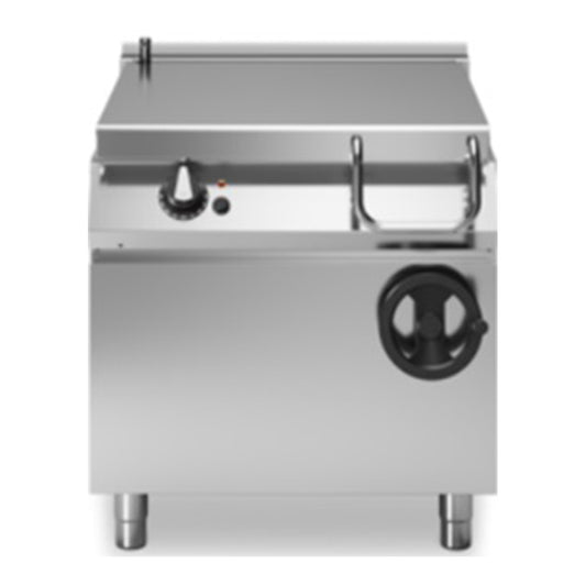 Modular R90/80BRE/80X/S/ Mannual Tilting Electric Bratt Pan Stainless Steel Well, 80x90x87 cm