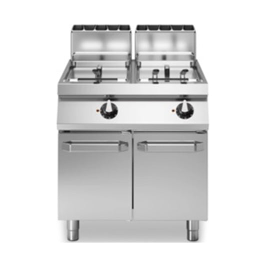 Modular R90/80FRGL/2V17/P/ Gas Fryer 2 Wells, 80x90x87 cm
