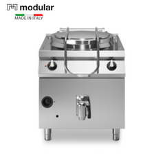 Modular R90/80PGD/150 Gas Boiling Pan, 150 Liters, 24 kW, 80 x 90 x 87 cm