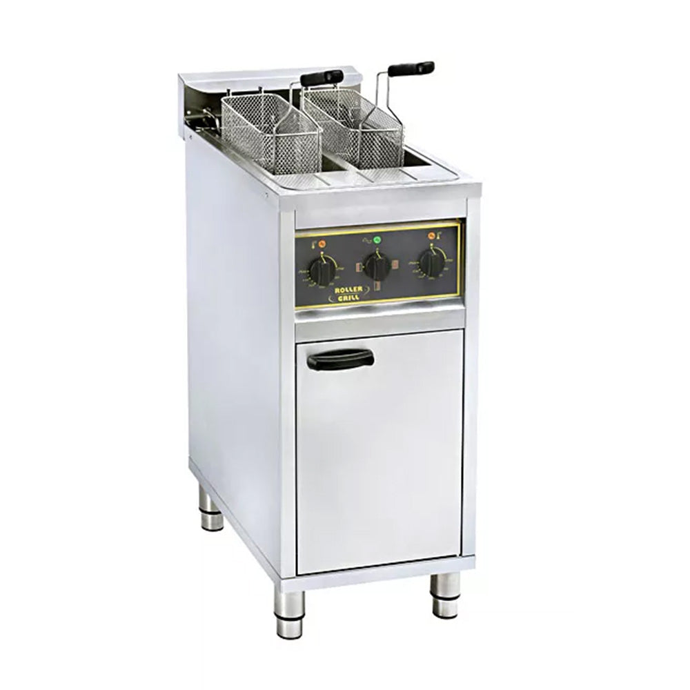 Roller Grill RFE20C ELECTRIC FRYER on CABINET,  40 x 66 x 98 cm