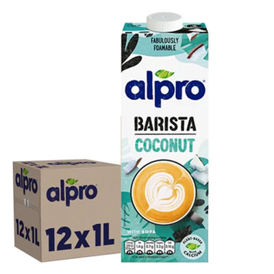 Alpro Coconut Barista 1 Liter, Pack of 12pcs