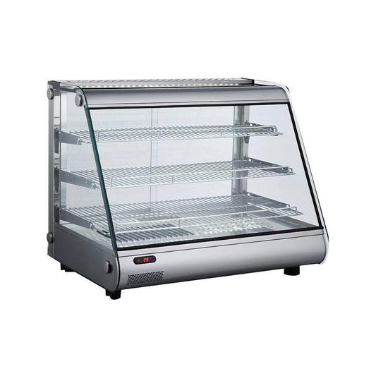 PRIMO RTR-130L Table Top Hot Display 3 Shelves, Capacity 130L