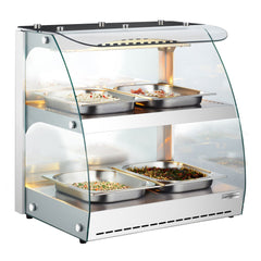 PRIMO RTR-2D Hot Glass Display Warmer 1 Shelf, 550W
