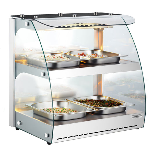 PRIMO RTR-2D Hot Glass Display Warmer 1 Shelf, 550W
