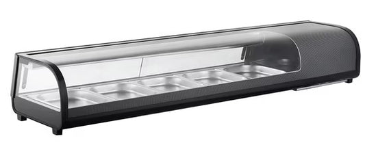 PRIMO RTS-42L Sushi Showcase with Internal LED Light, Capacity 42L
