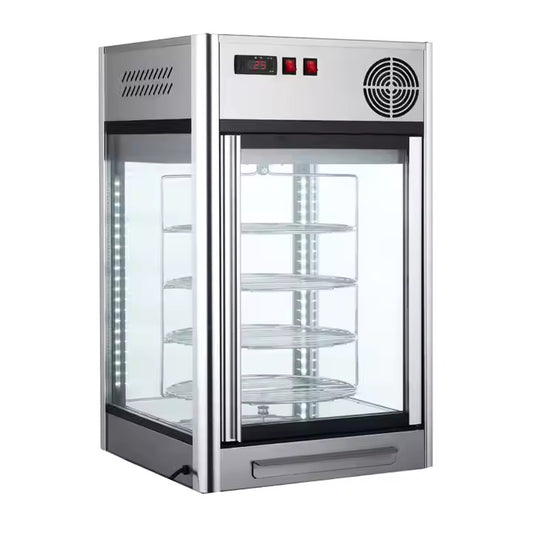 Primo RTW-108L Refrigerated Display Case with LED Lighting, Capacity 108L