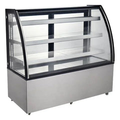 THS RY-CS1200S3A0SS Curved Refrigerated Showcase
