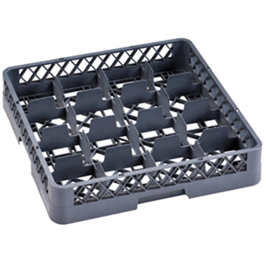 Royalite RYG.BB16 16 Compartment Glass Rack, 50x50x10 cm