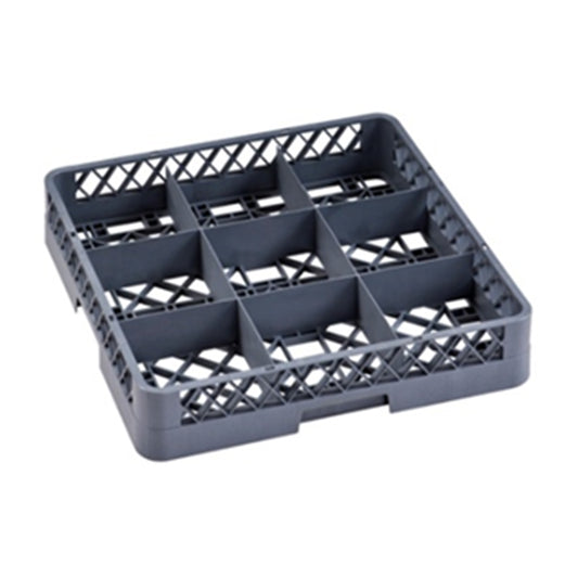 Royalite RYG.BB9 9 Compartment Glass Rack, 50x50x10 cm