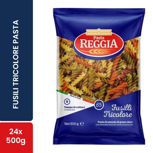 Reggia Fusili Tricolore 24 x 500g   HorecaStore