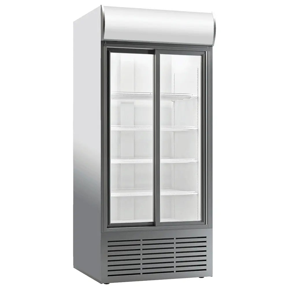 Klimasan S900 SC DD Beverage Cooler Sliding Double Door, 110.3x69x200cm