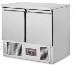 Gastrodomus SA901 2 Door Work top Refrigerator, 2 Shelf