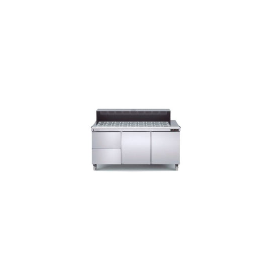 Coreco SDT-72-18 3 Door Salad Chiller, 362 Liters
