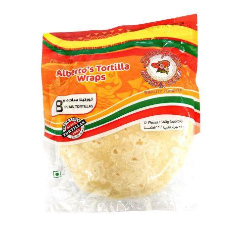 Senor Pepe's 8" Pressed Flour Tortillas, 20 x 6pcs - HorecaStore
